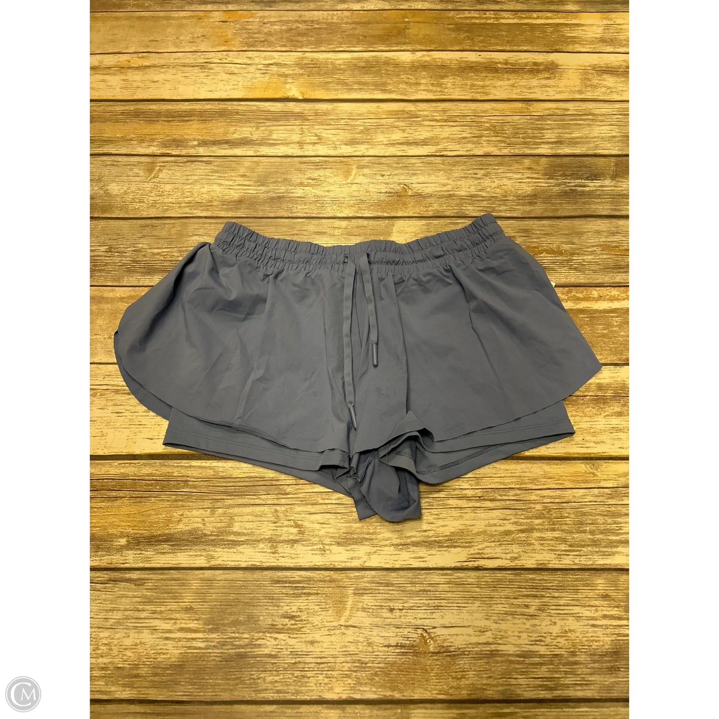 Athletic Shorts By Gaiam In Blue, Size: M