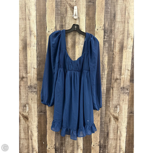 Dress Casual Short By Abercrombie And Fitch In Blue, Size: S