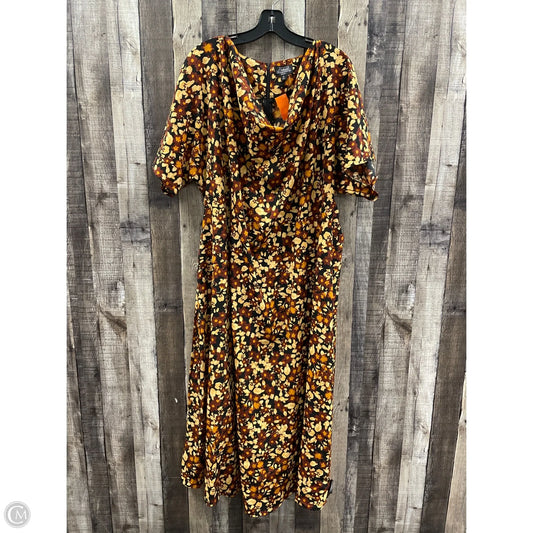 Dress Casual Maxi By Cme In Multi-colored, Size: 2x