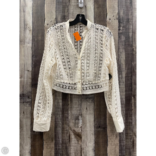 Cardigan By Cmf In Cream, Size: L