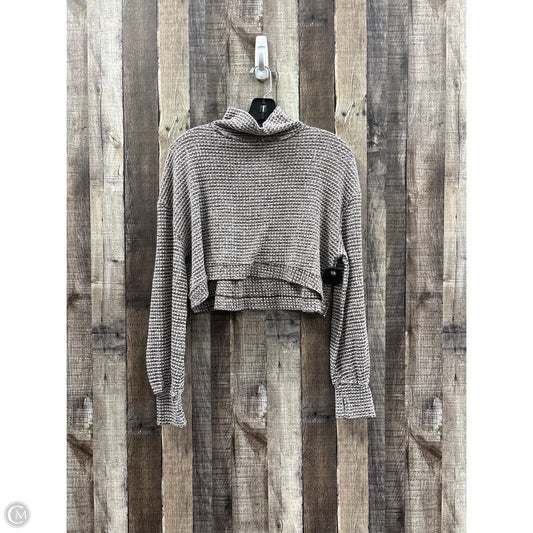 Top Long Sleeve By Free People In Brown, Size: S