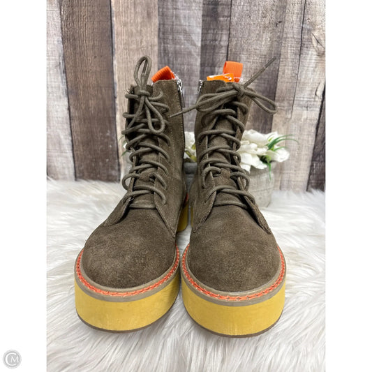 Boots Ankle Heels By Urban Outfitters In Multi-colored, Size: 7