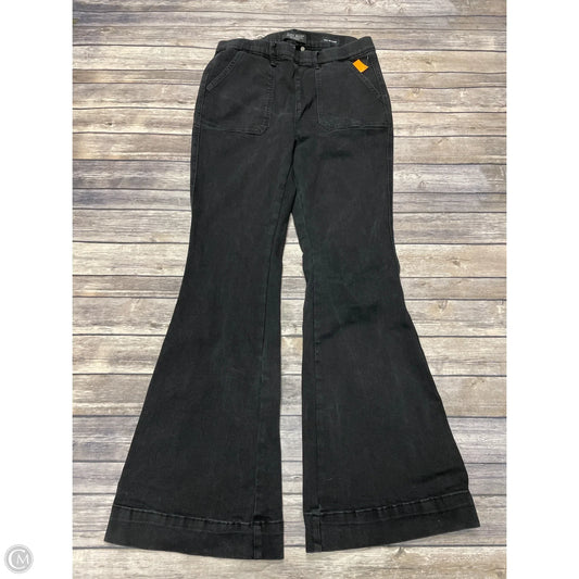 Jeans Flared By Judy Blue In Black, Size: 12