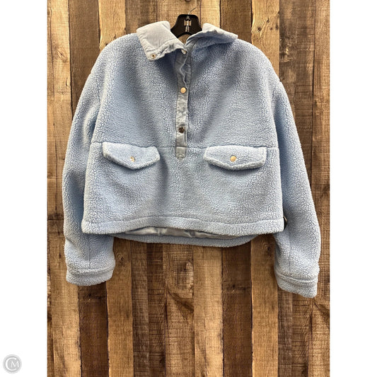 Jacket Fleece By Cme In Blue, Size: S