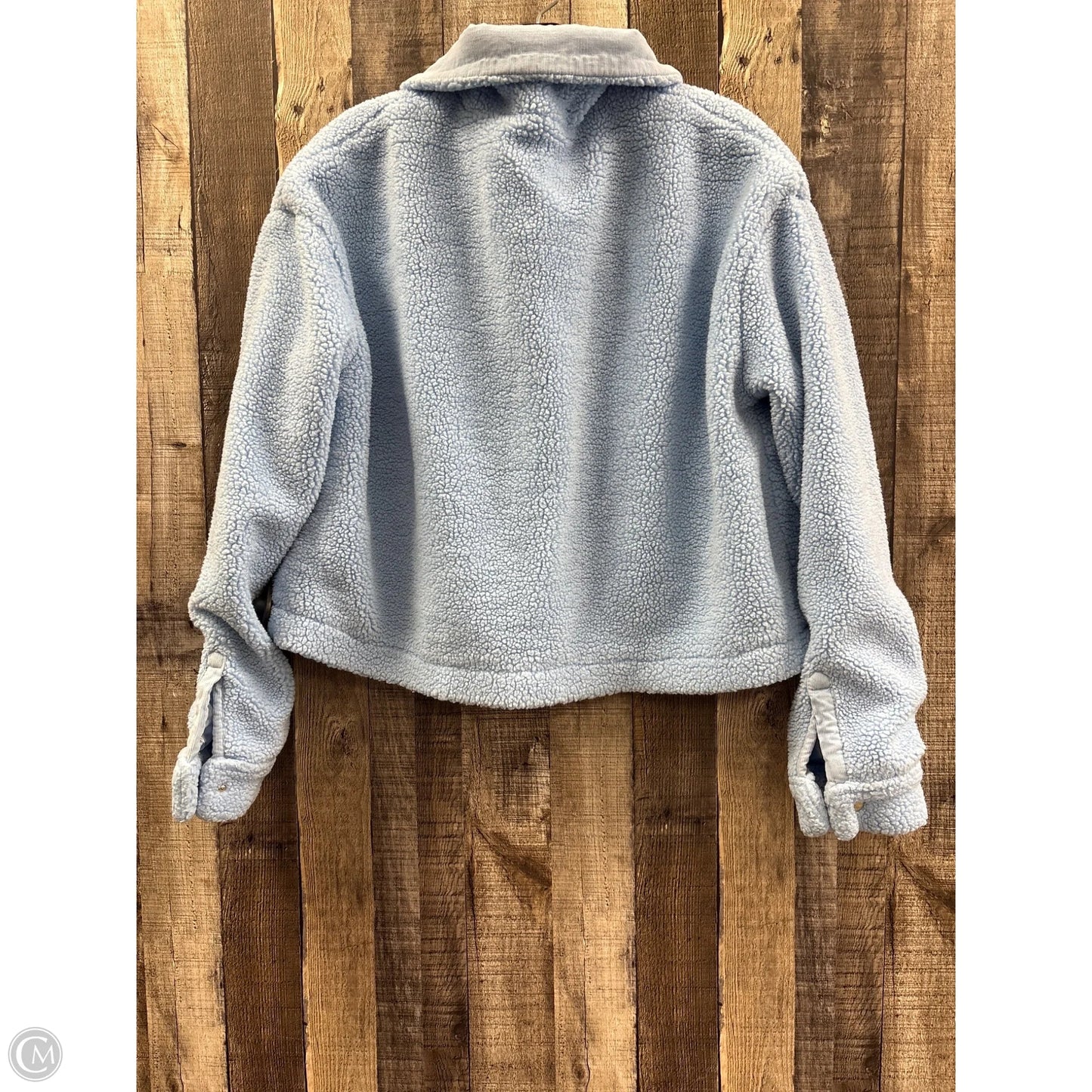 Jacket Fleece By Cme In Blue, Size: S