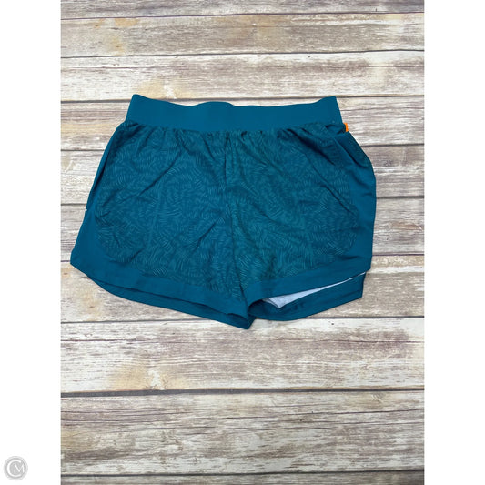 Athletic Shorts By Tek Gear In Green, Size: L