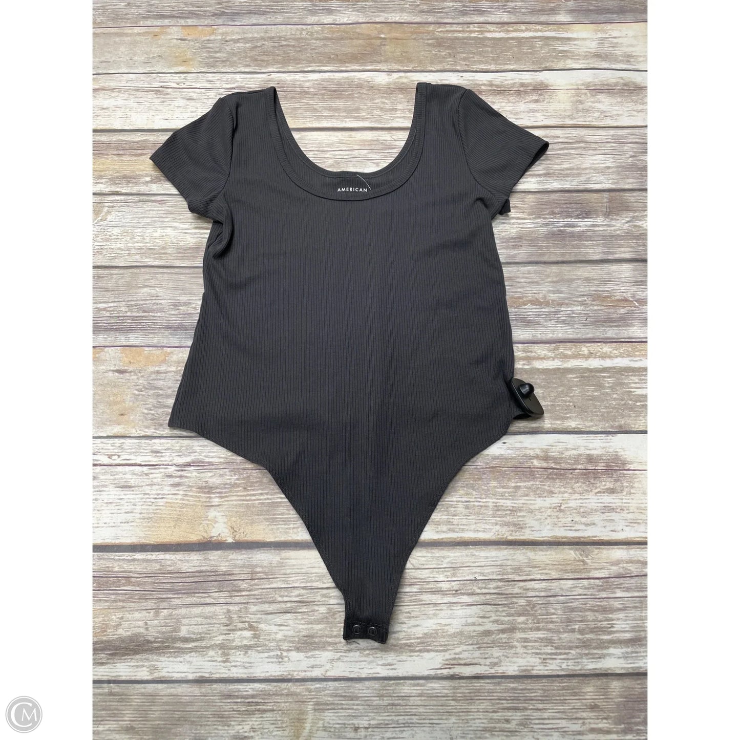 Bodysuit By American Eagle In Grey, Size: L