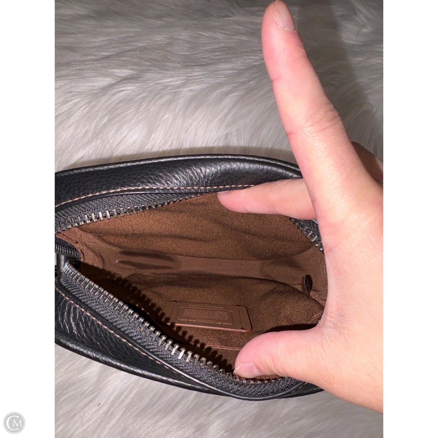 Crossbody Designer By Coach, Size: Medium