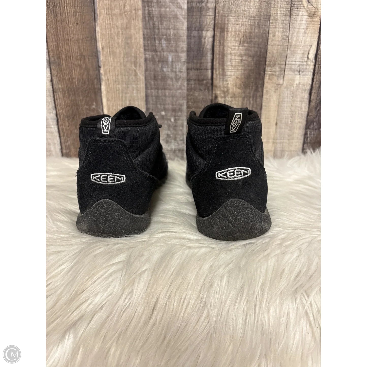 Boots Ankle Flats By Keen In Black, Size: 7