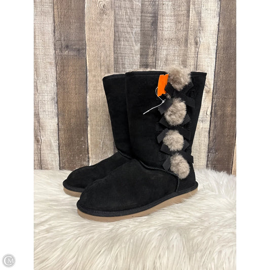 Boots Mid-calf Flats By Koolaburra By Ugg In Black, Size: 8