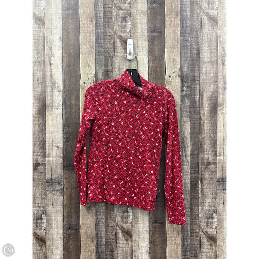 Top Long Sleeve By Loft In Floral Print, Size: Xs