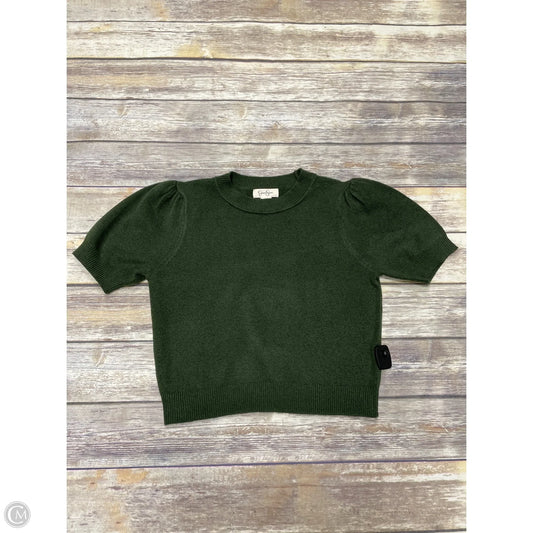 Sweater Short Sleeve By Jessica Simpson In Green, Size: L