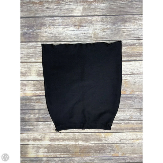 Skirt Midi By Haute Monde In Black, Size: Xl