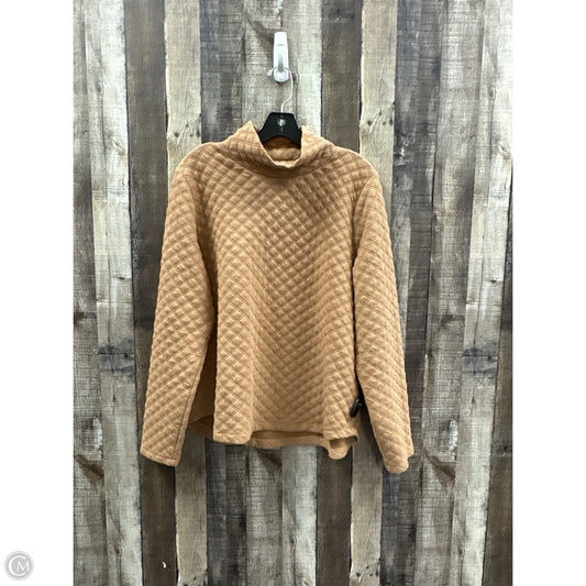 Top Long Sleeve By J. Crew In Tan, Size: L