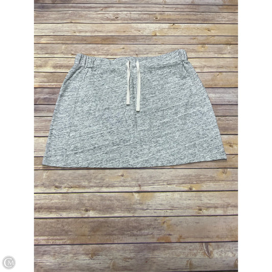 Skirt Mini & Short By Loft In Grey, Size: L
