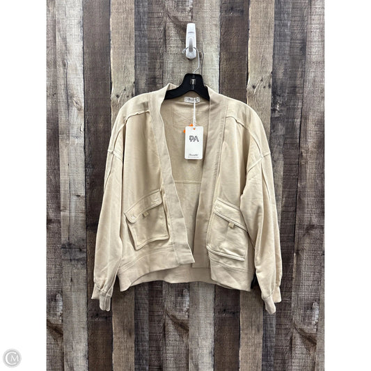 Jacket Other By Clothes Mentor In Tan, Size: S