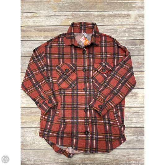 Top Long Sleeve By Zenana In Multi-colored, Size: S