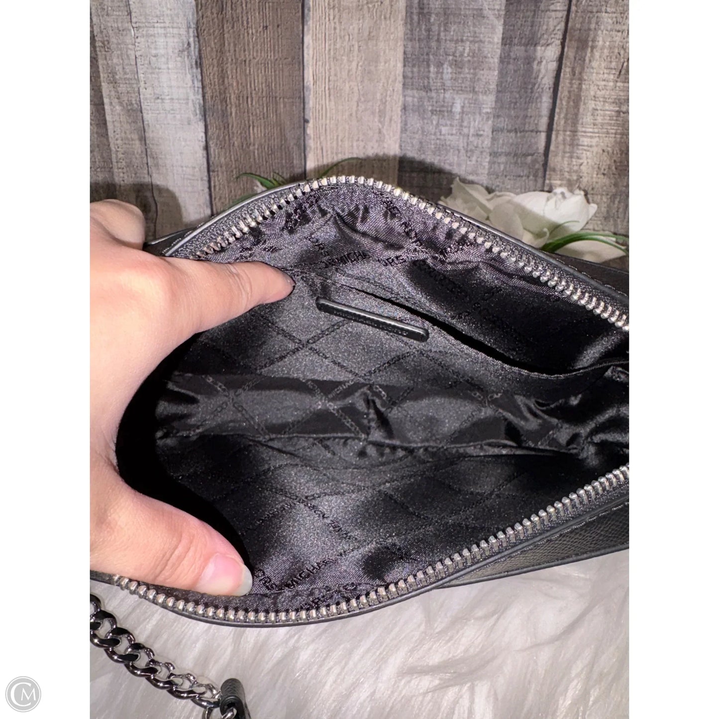 Crossbody Designer By Michael Kors, Size: Medium