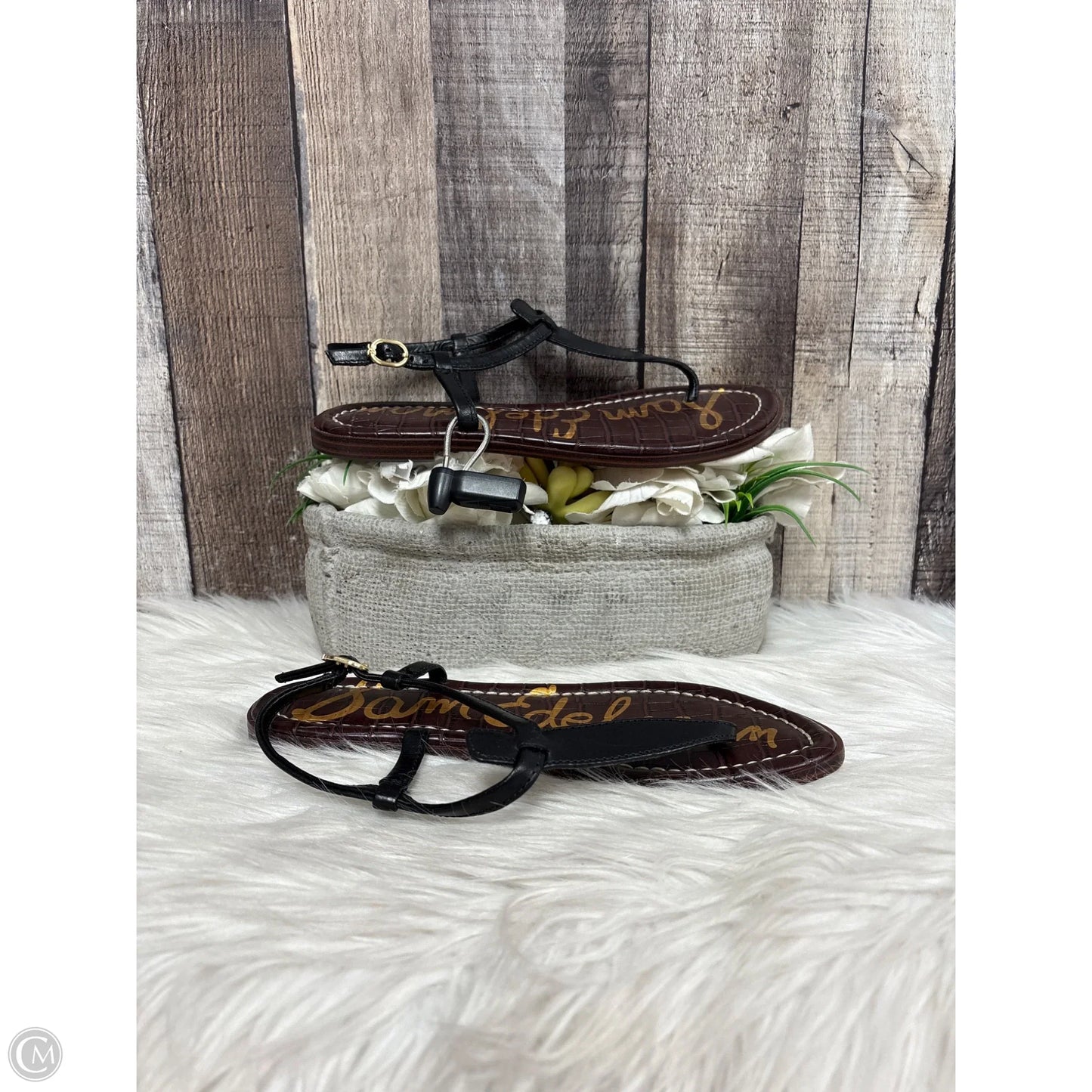 Sandals Flats By Sam Edelman In Brown, Size: 7