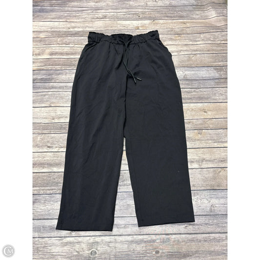 Athletic Pants By Lululemon In Black, Size: M
