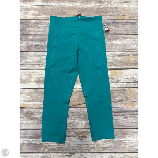 Athletic Leggings By Zyia In Green, Size: 6