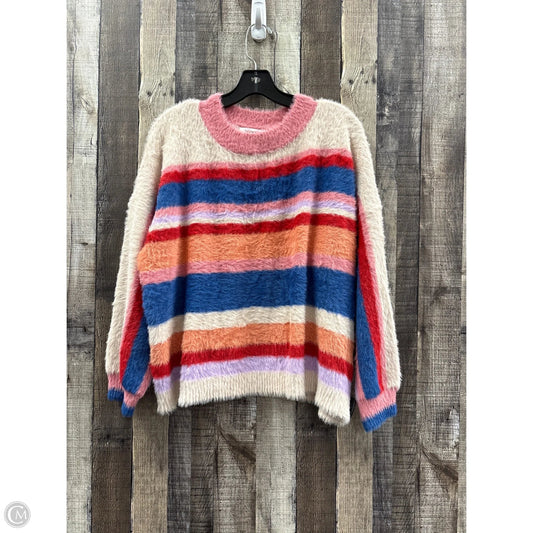 Sweater By Vigoss In Multi-colored, Size: L