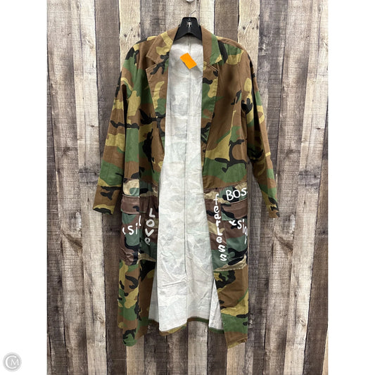 Coat Other By Cmf In Camouflage Print, Size: L