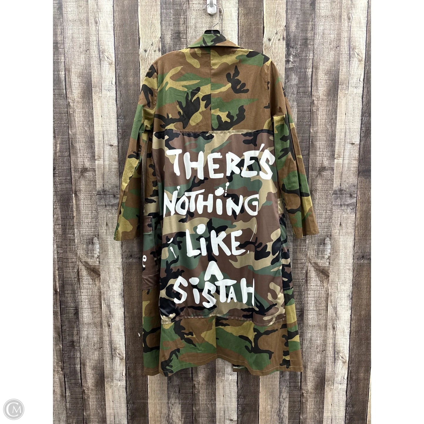 Coat Other By Cmf In Camouflage Print, Size: L