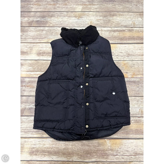 Vest Puffer & Quilted By J. Crew In Black, Size: S