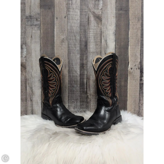 Boots Western By Ariat In Black, Size: 8
