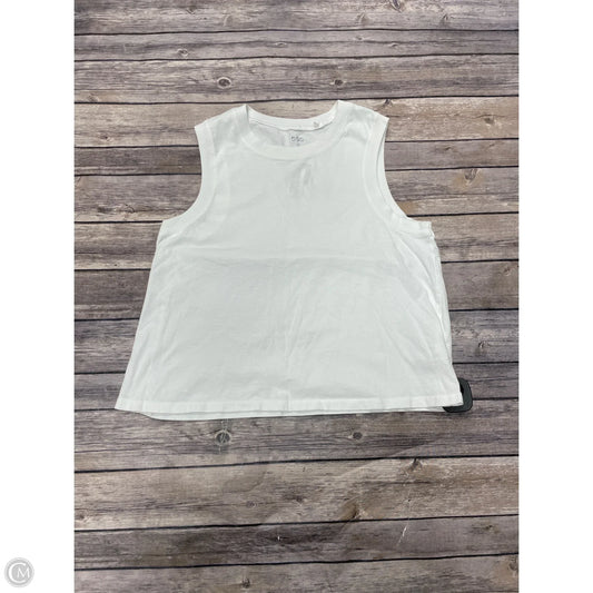 Athletic Tank Top By Dsg Outerwear In White, Size: S