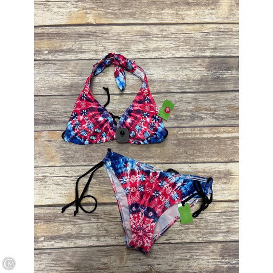 Swimsuit 2pc By Cme In Tie Dye Print, Size: S