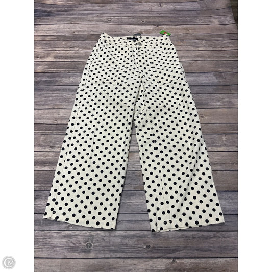 Pants Cropped By Who What Wear In Polkadot Pattern, Size: 4
