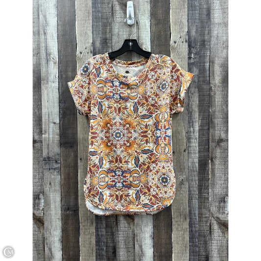 Top Short Sleeve By Cupio In Multi-colored, Size: S