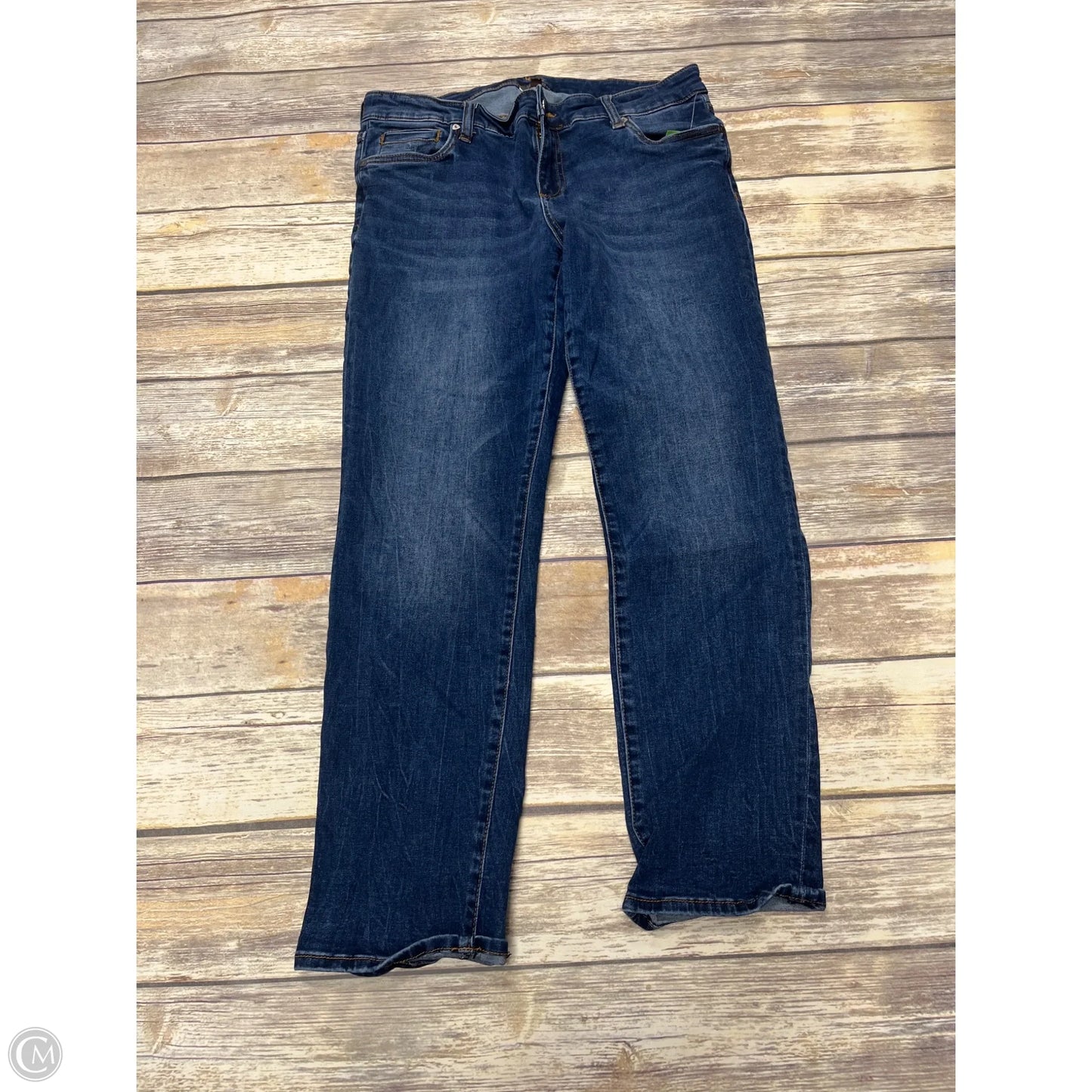 Jeans Skinny By Kut In Blue Denim, Size: 10p