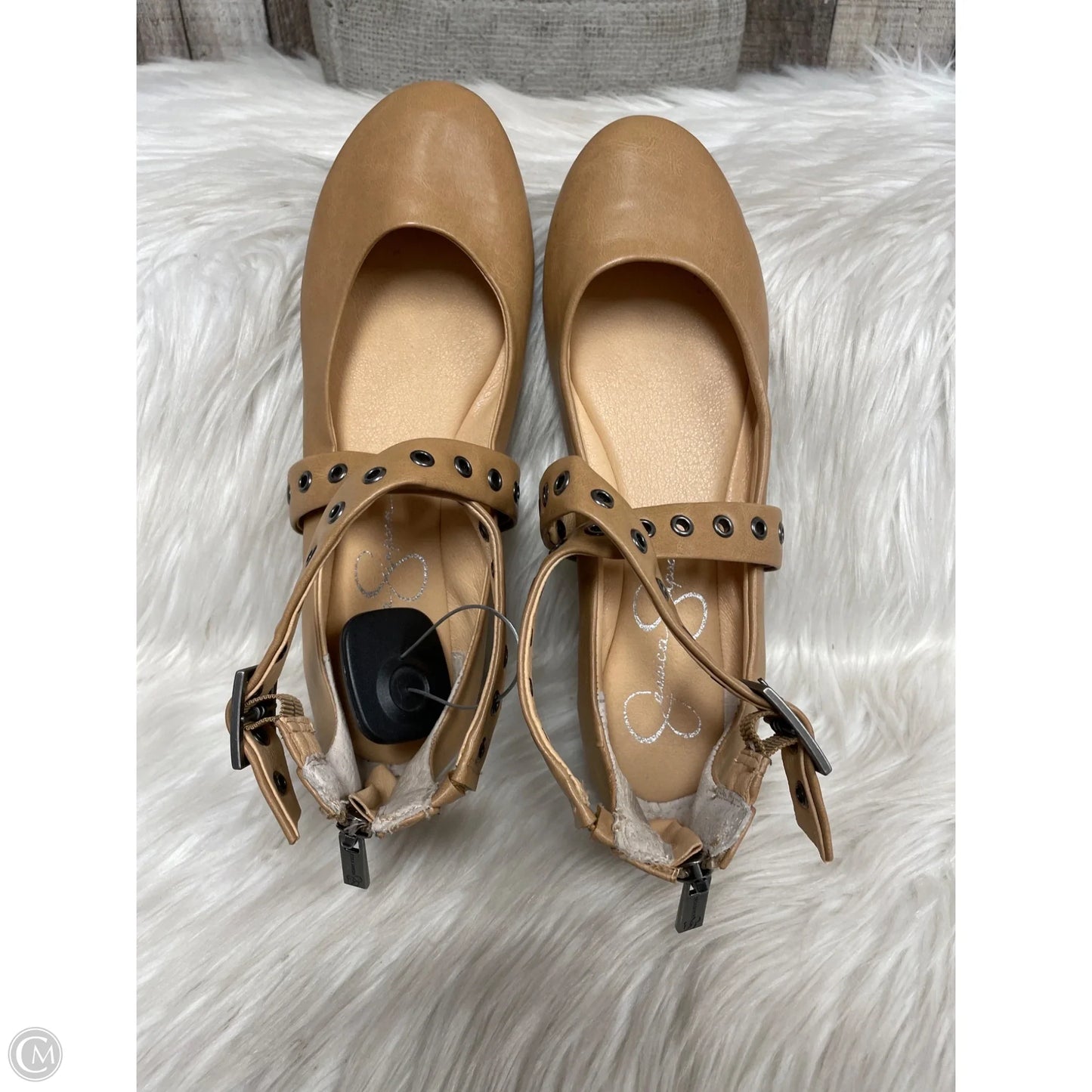 Shoes Flats By Jessica Simpson In Tan, Size: 7.5