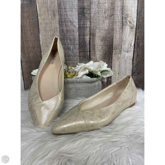 Shoes Flats By Life Stride In Gold, Size: 10