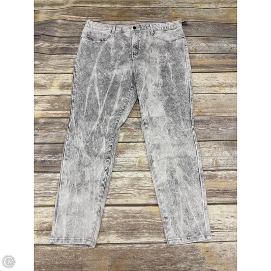 Jeans Straight By Mossimo In Tie Dye Print, Size: 18