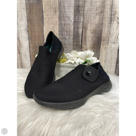 Shoes Flats By Skechers In Black, Size: 8.5