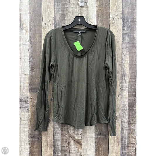 Top Long Sleeve By White House Black Market In Green, Size: Xs