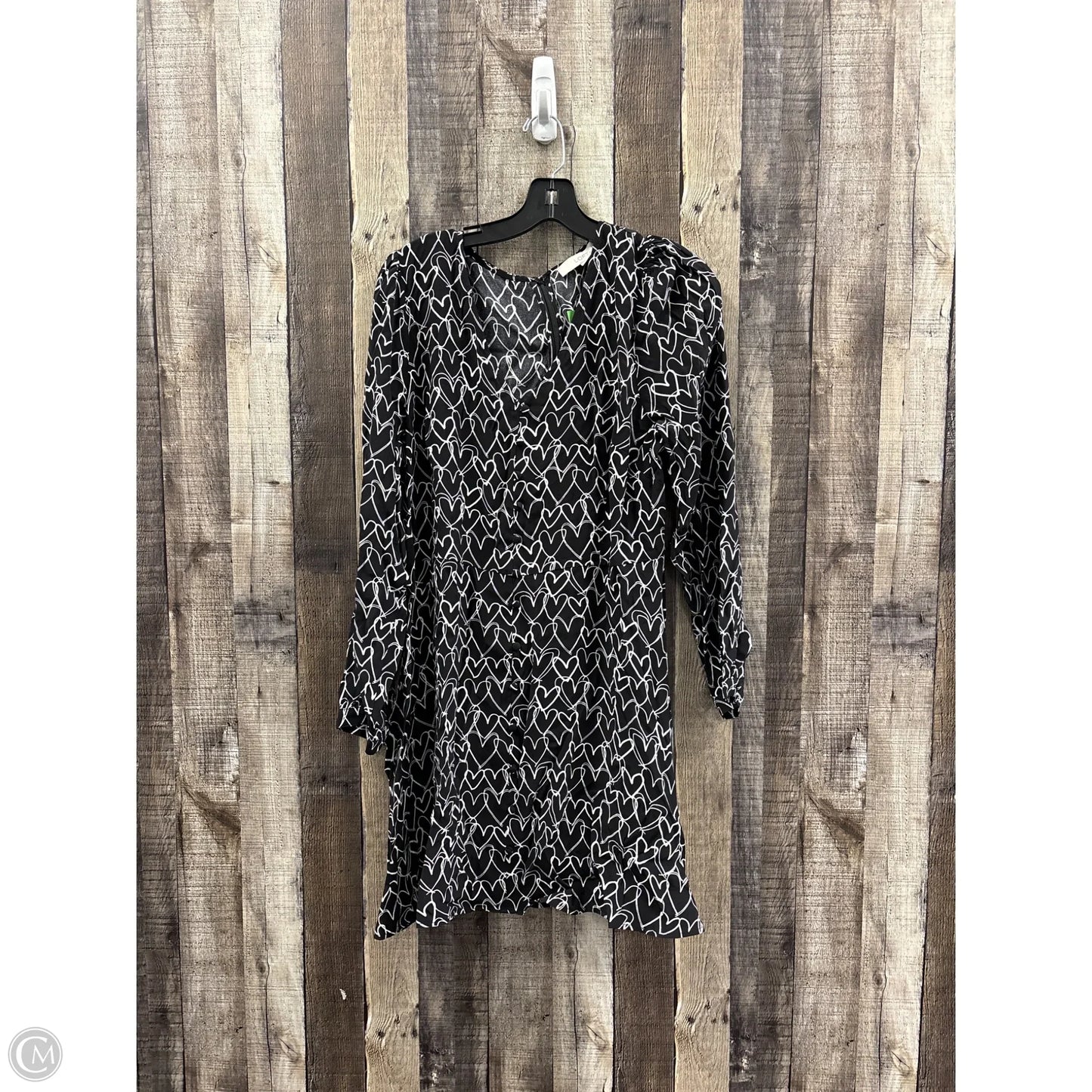 Dress Casual Short By Loft In Black & White, Size: L