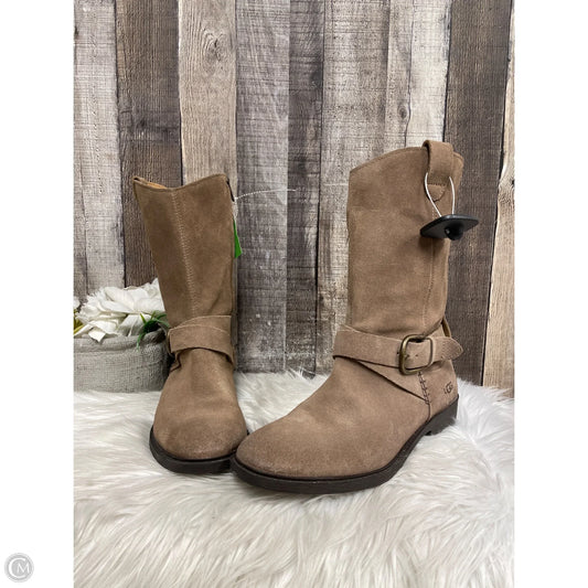 Boots Designer By Ugg In Tan, Size: 9
