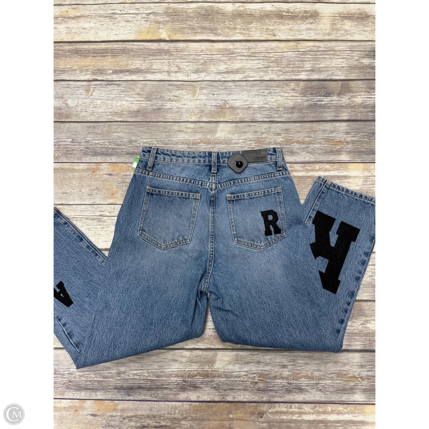 Jeans Straight By Cmb In Blue Denim, Size: 2