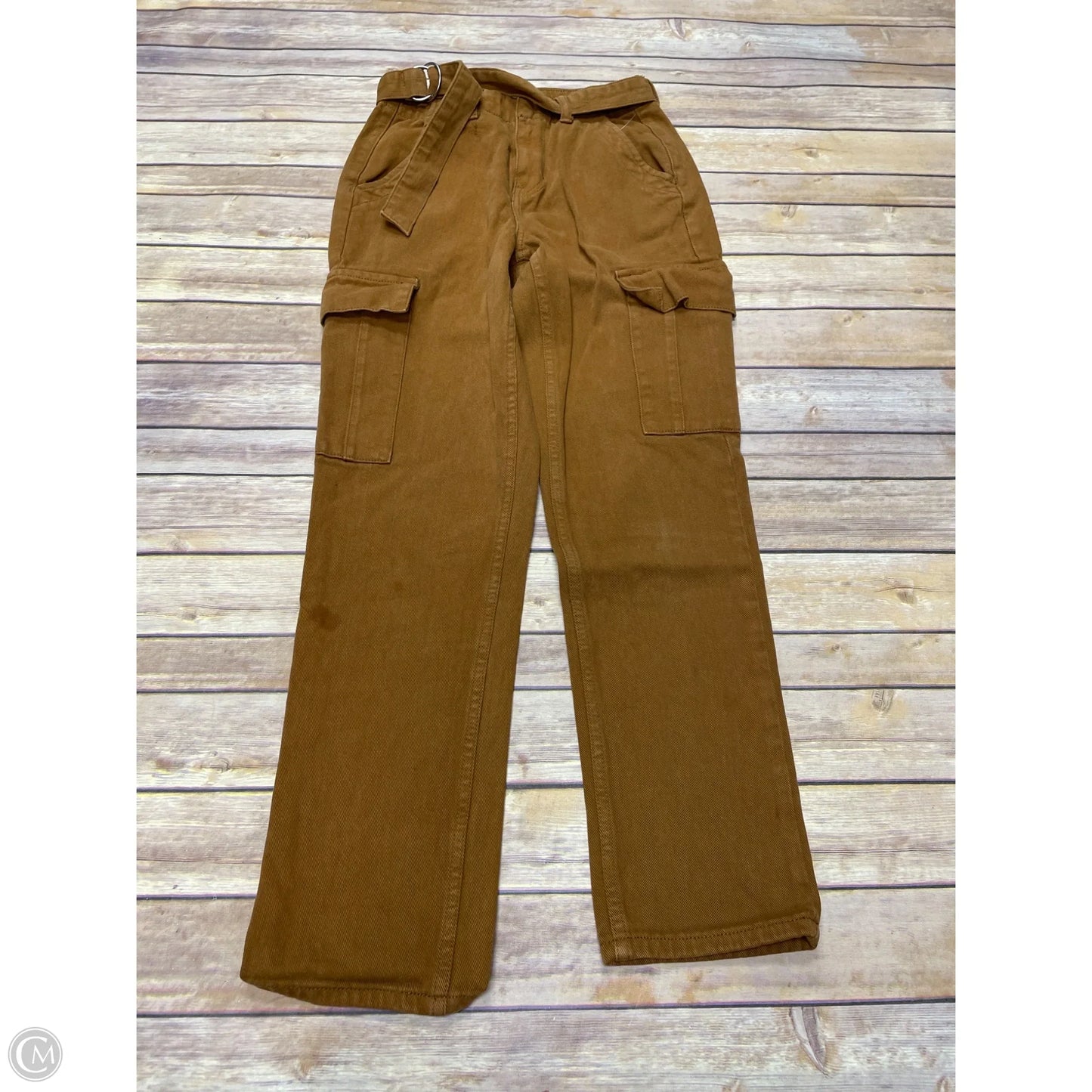 Jeans Straight By Pacsun In Brown, Size: 0