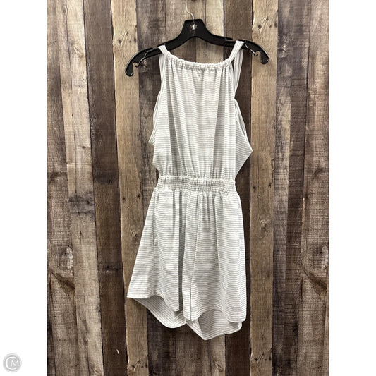 Romper By Pink Lily In Striped Pattern, Size: Xl