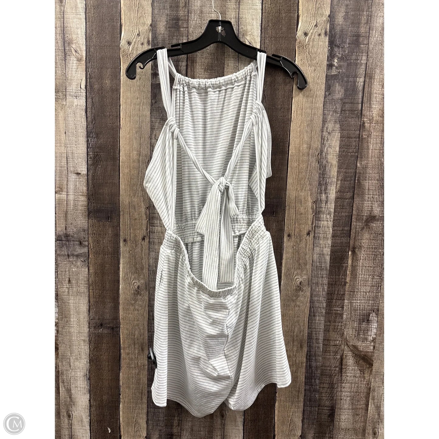 Romper By Pink Lily In Striped Pattern, Size: Xl