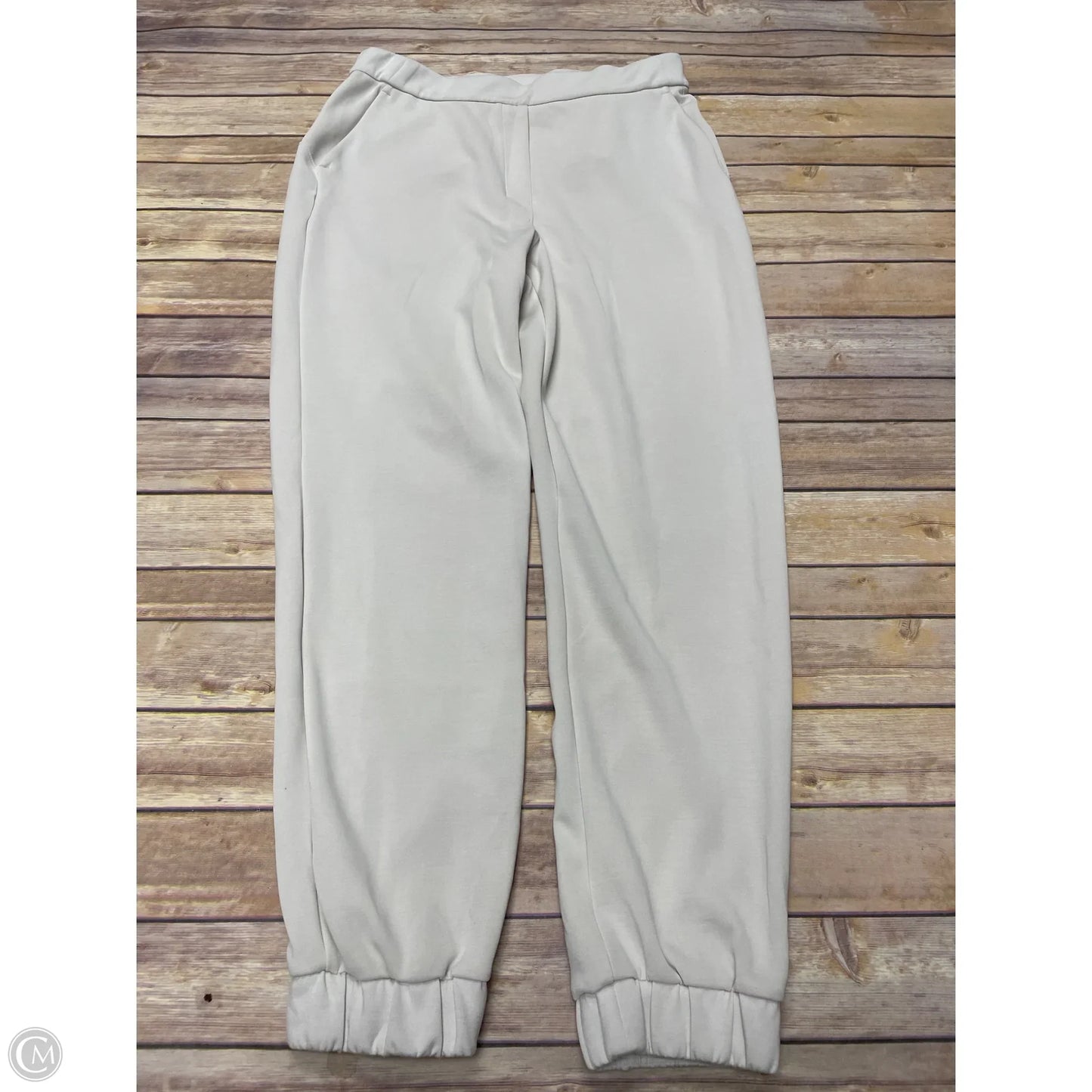 Athletic Pants By Lululemon In Ivory, Size: 10