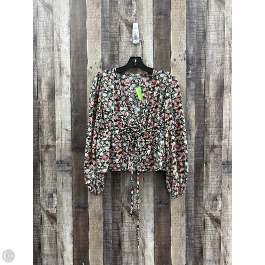 Cardigan By Shein In Floral Print, Size: S