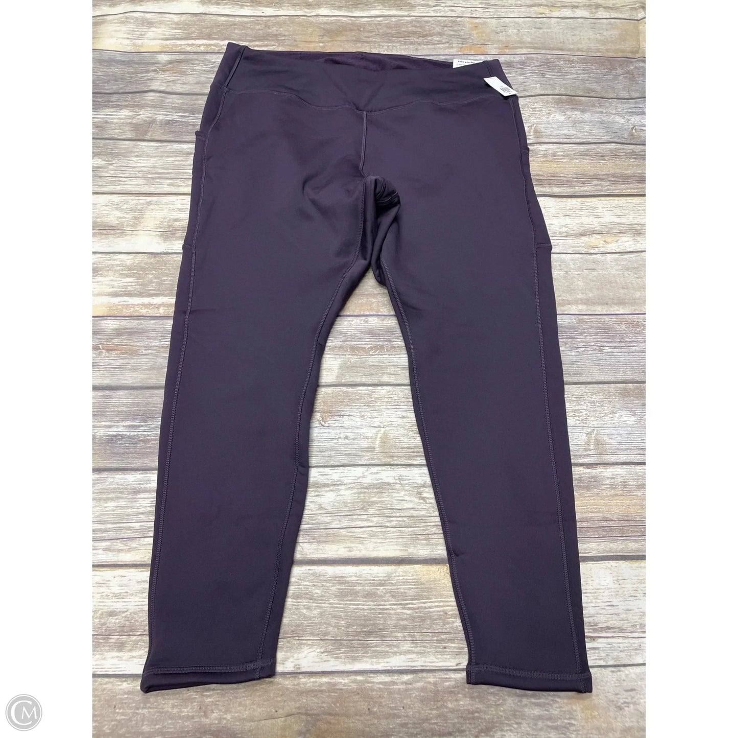 Athletic Pants By Old Navy In Purple, Size: Xxl