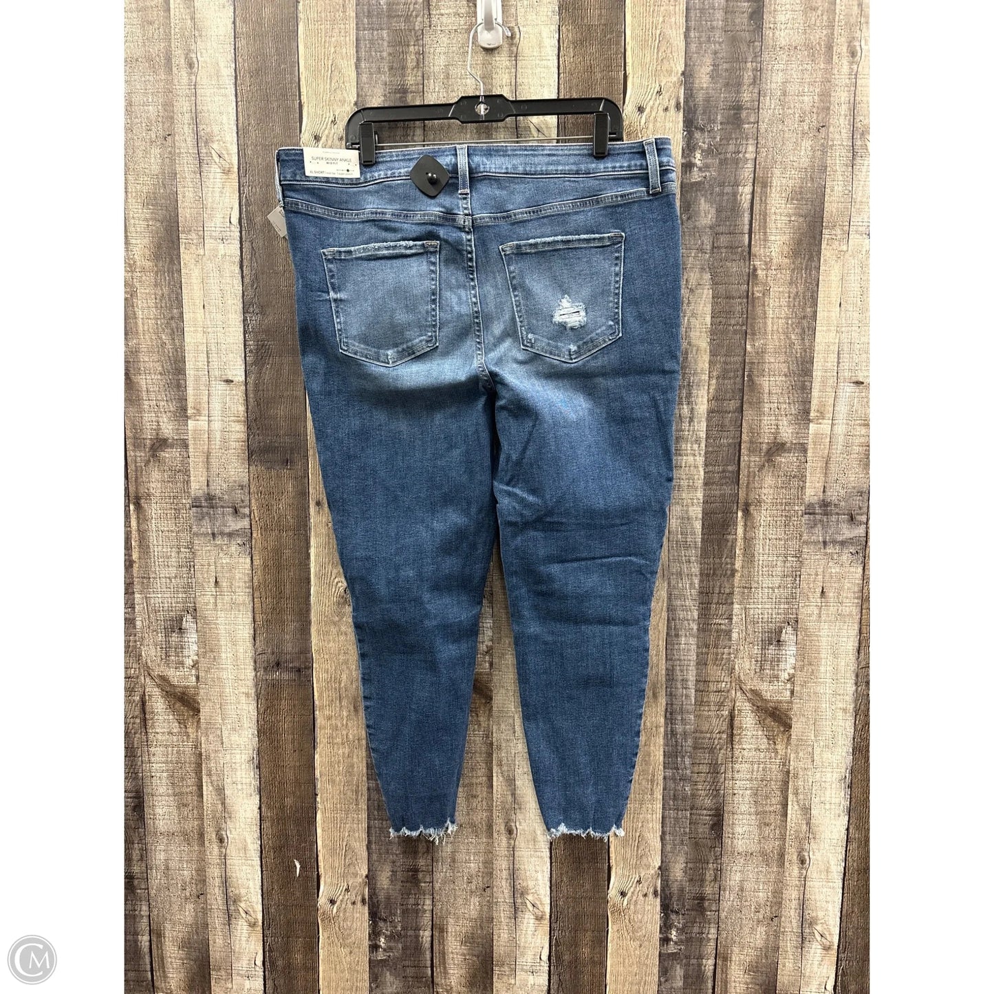 Jeans Straight By Maurices In Blue Denim, Size: Xl